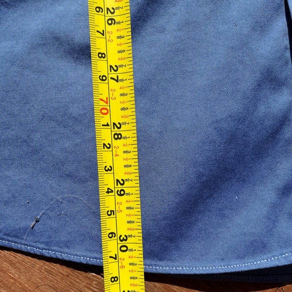 DENVER HAYES. Non-Iron Cotton Button Down Shirt. Men’s Medium EUC - Picture 4 of 7